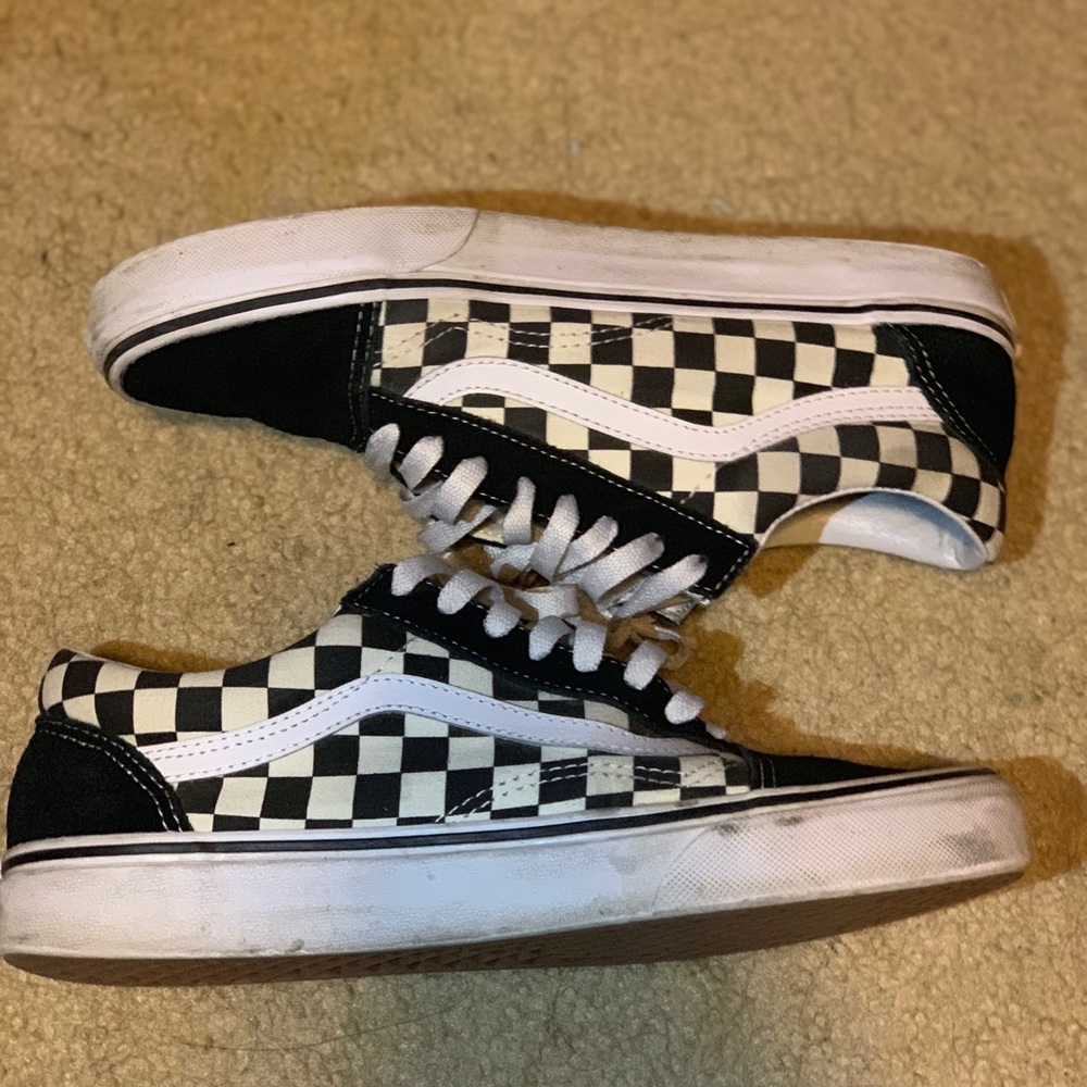 Old Skool Checkerboard Vans